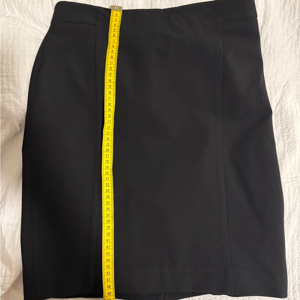 Ann Taylor Black Mini Pencil Skirt for Work